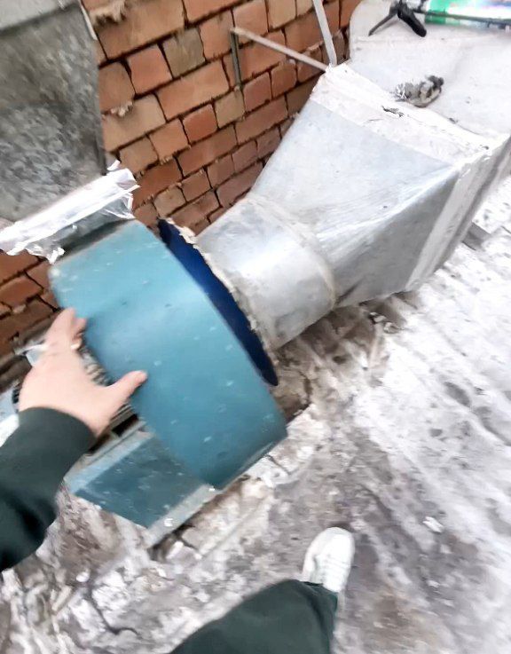 Ремонт и балансировка промышленной вытяжки