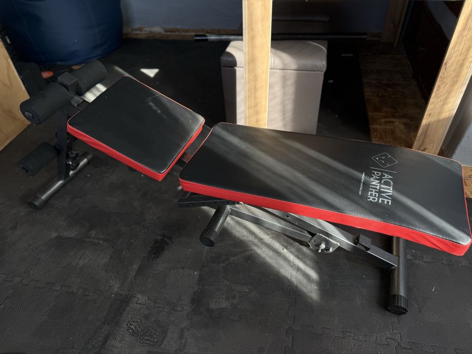 Чисто НОВИ фитнес принадлежности на GymBeam/употр. щанга-20кг