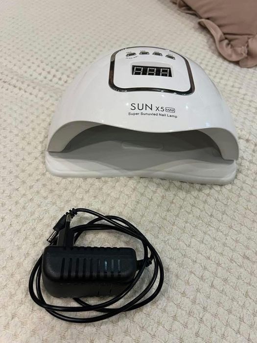 лампа за маникюр и педикюр Sun X5 Max, Бяла, UV/LED, 150W