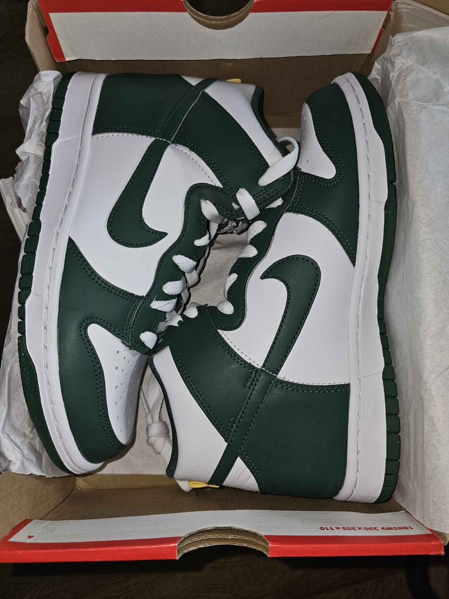 Nike Dunk High Gs green