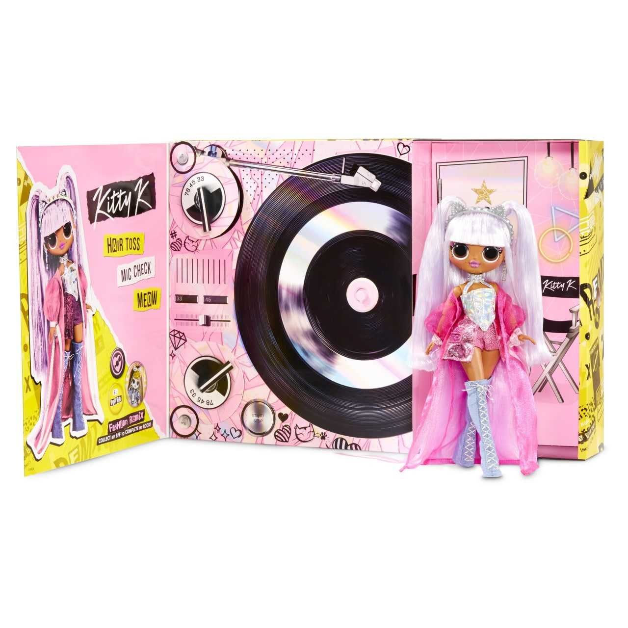 Кукла ЛОЛ ОМГ Ремикс Китти Кей LOL OMG Remix Kitty K Fashion Doll