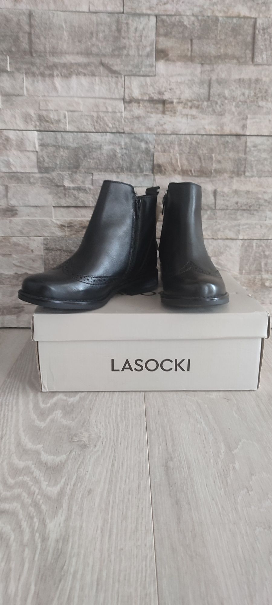 Дамски боти Lasocki, 37 номер, естествена кожа