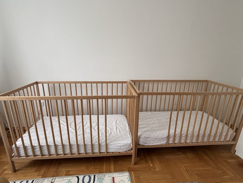 2х детска кошара/легло Sniglar Ikea с два матрака Cangaroo 200лв