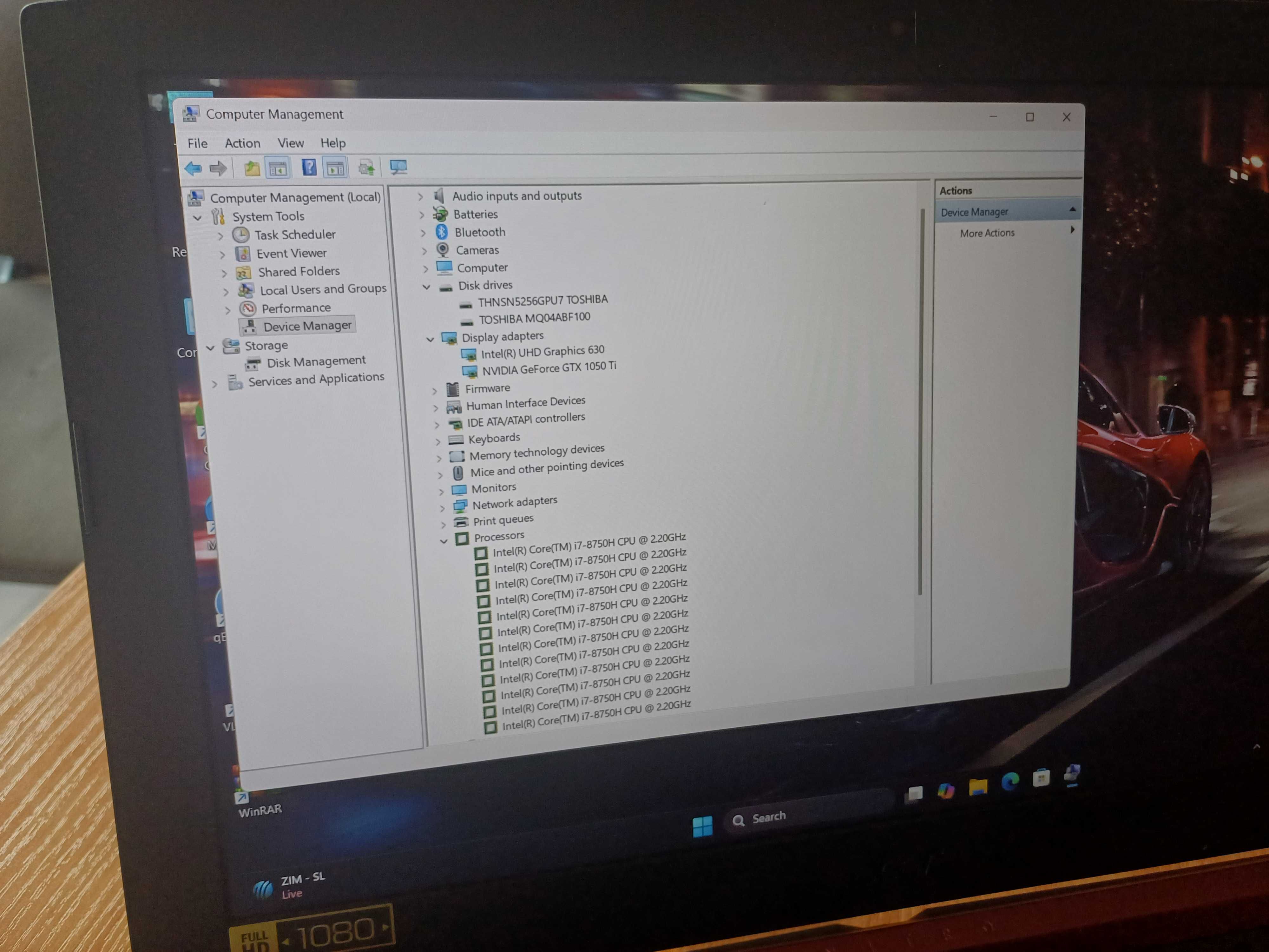 Acer Nitro 5 Gaming  i7 - 4.10GHz /24GB DDR4/GTX 1050Ti- 4GB/SSD+HDD