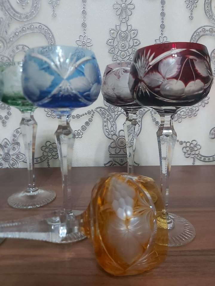 Продам цветной хрусталь