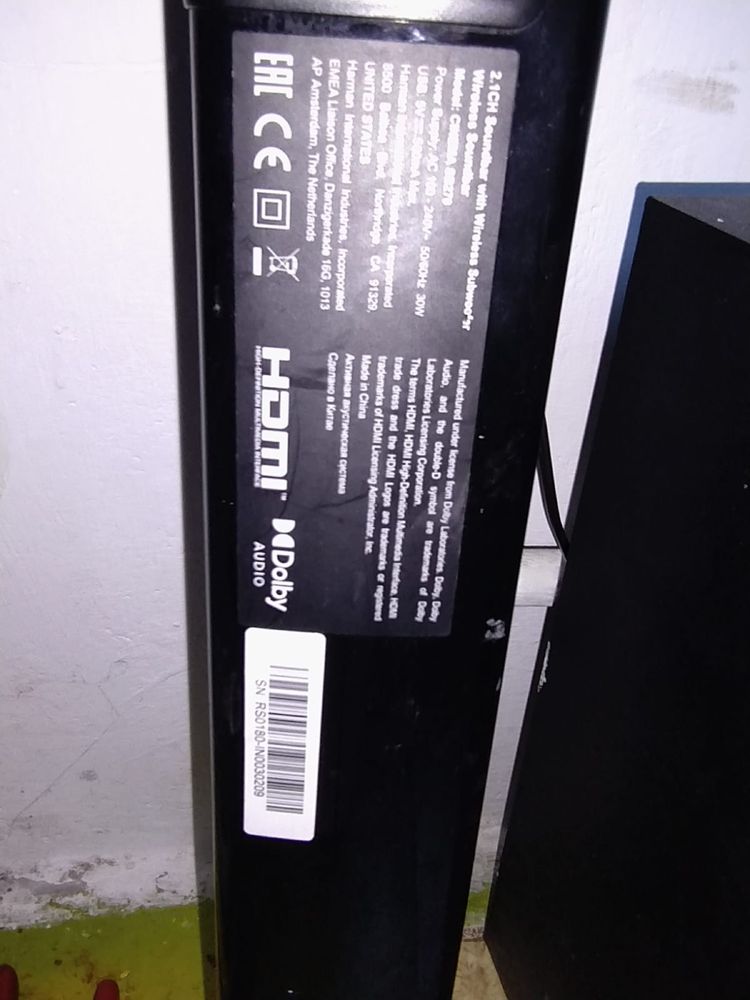 Boxe JBL cinema SB 270