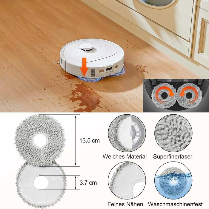 Комплект аксесоари за Roborock Qrevo S/Qrevo Pro/Qrevo MaxV и др.