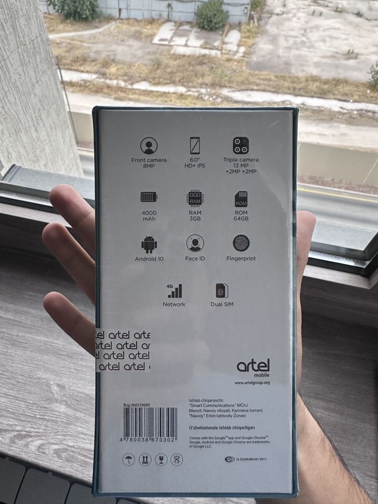 Artel quadro 3/64 gb, poco, xiaomi, mi, смартфон