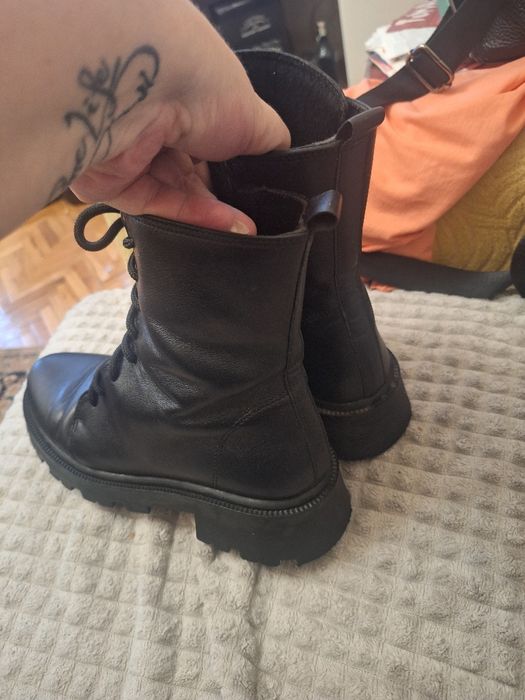 Дамски кубинки МАК естествена кожа 39 номер