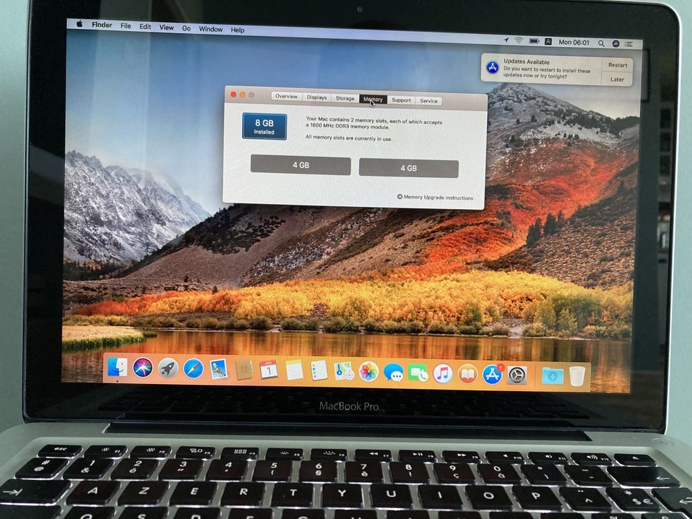 Apple Macbook Pro A1278 13" i7 Ram 8  (Mid-2012)