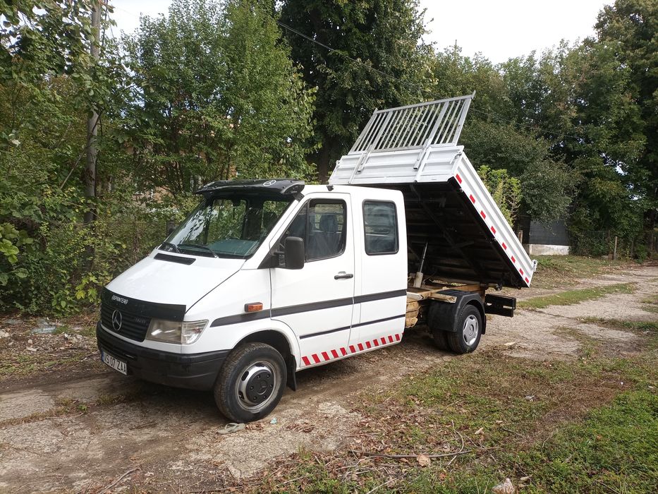 *Mercedes Sprinter 410 412 Basculabil Trilateral*CatB*Cuplaj Sateliți*