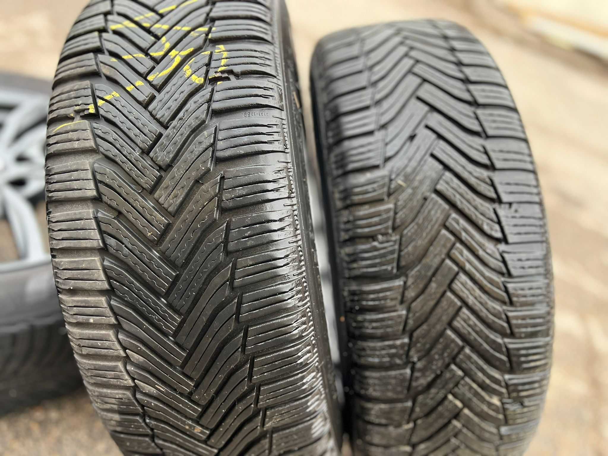 215 55 17 Зимни Гуми Michelin Alpin 6 DOT 2423 грайфер 7мм
