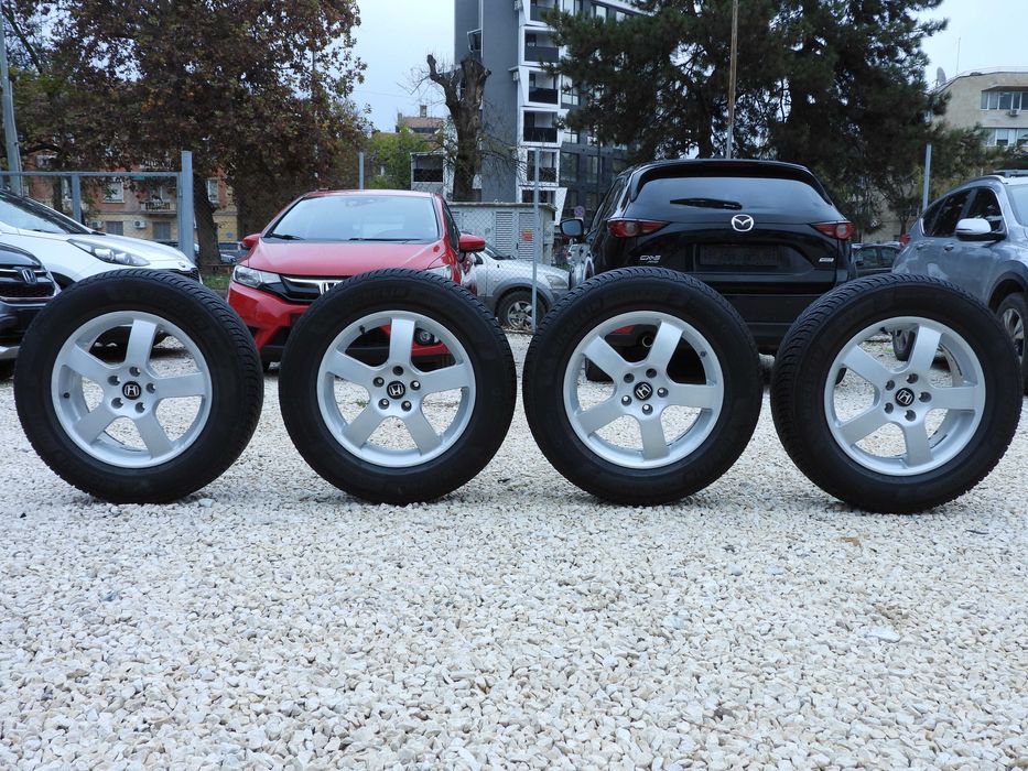 Четири бр. оригинални алуминиеви джанти за Honda cr-v 5х114.3-17''