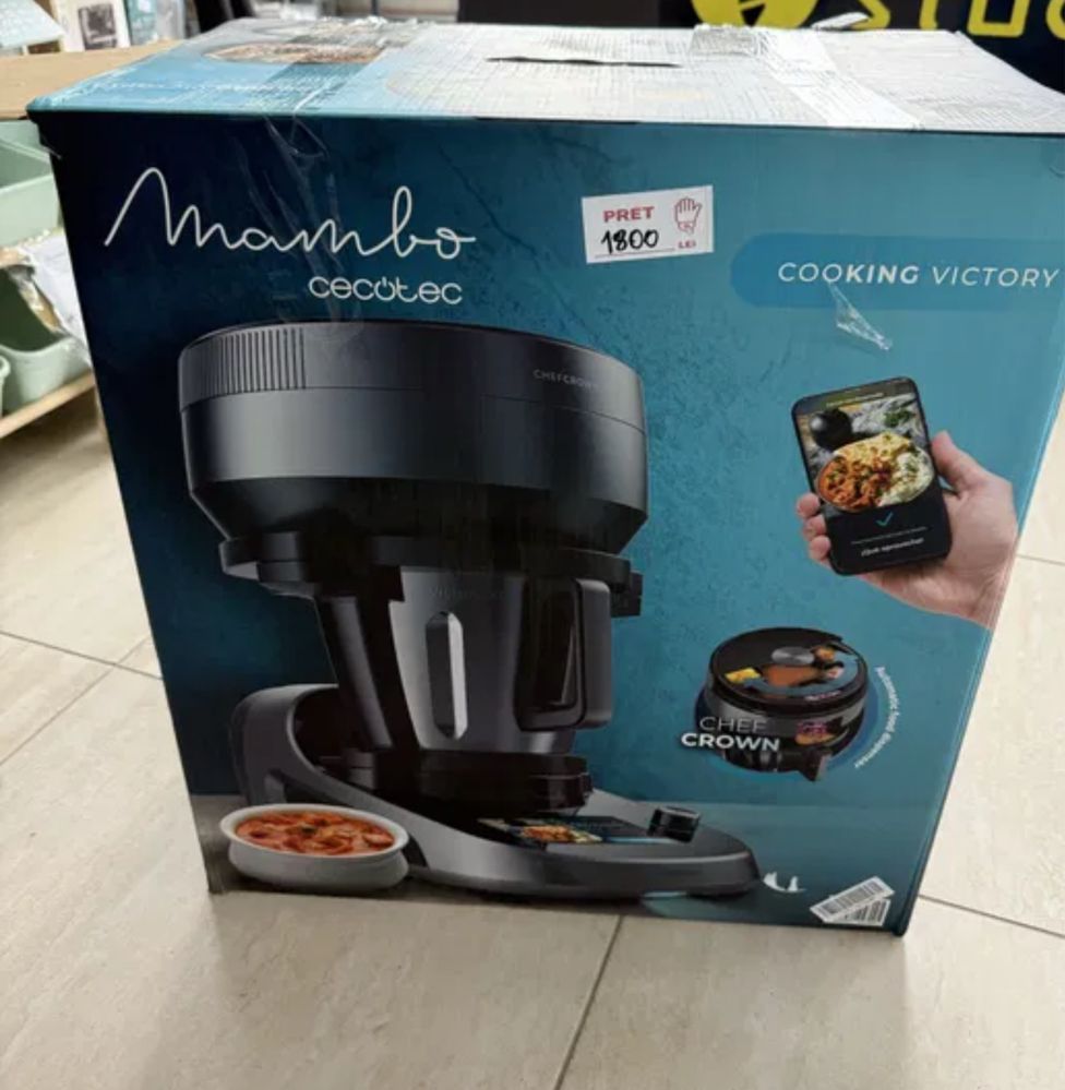 Robot bucatarie multifunctional Cecotec Mambo Cooking Victory