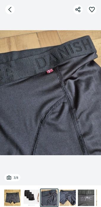 Pantaloni scurți / Colanti de compresie Danish Endurance, Bărbați - L