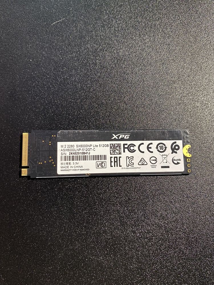 ssd накопитель m2 XPG 512Gb