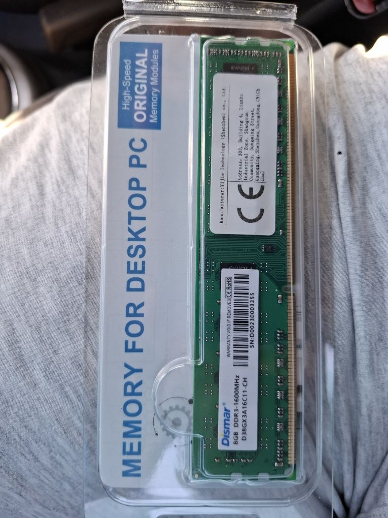 8gb ram dd3 1600mhz