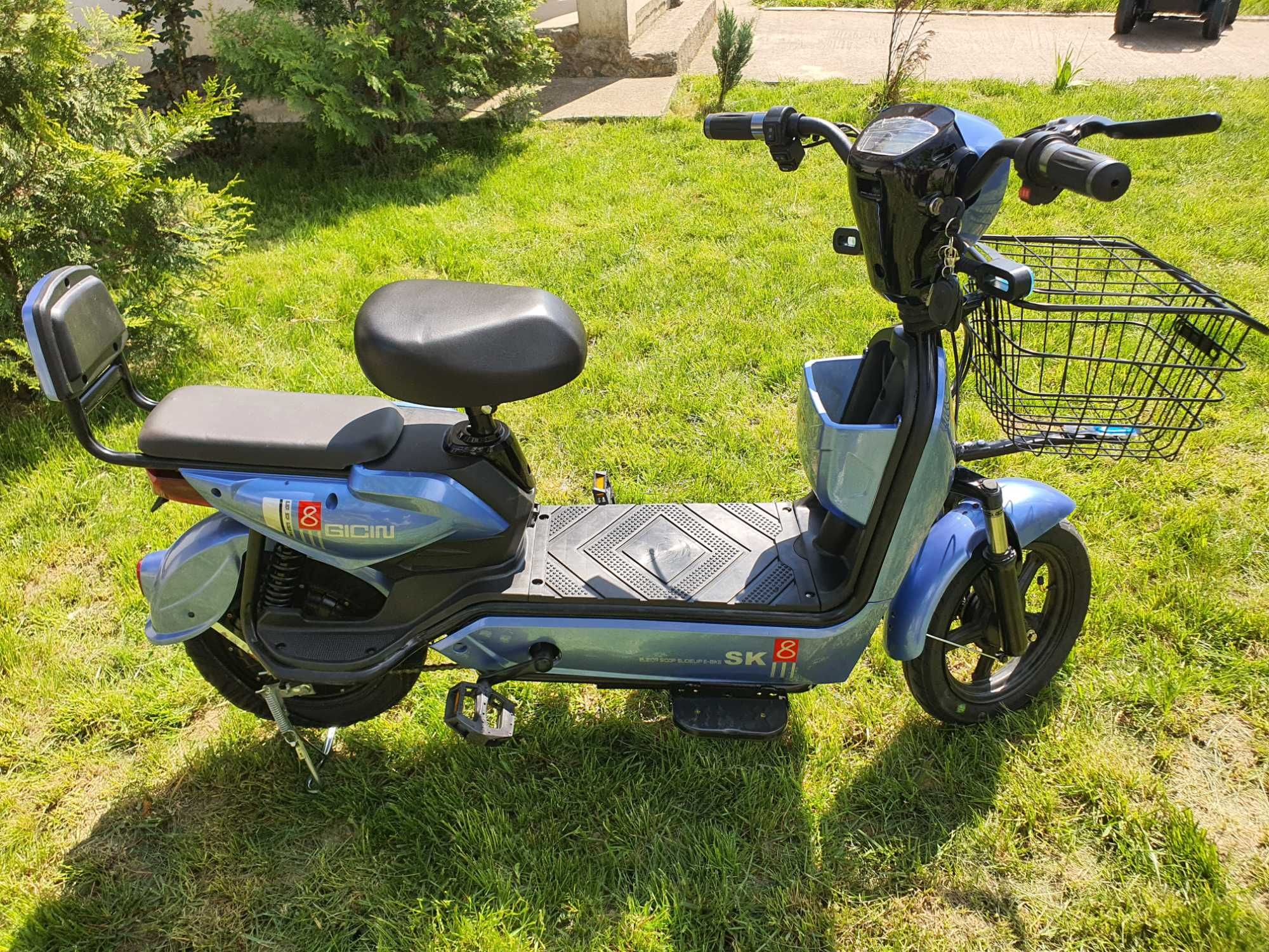 Bicicleta electrica pentru adulti 48V 2 locuri