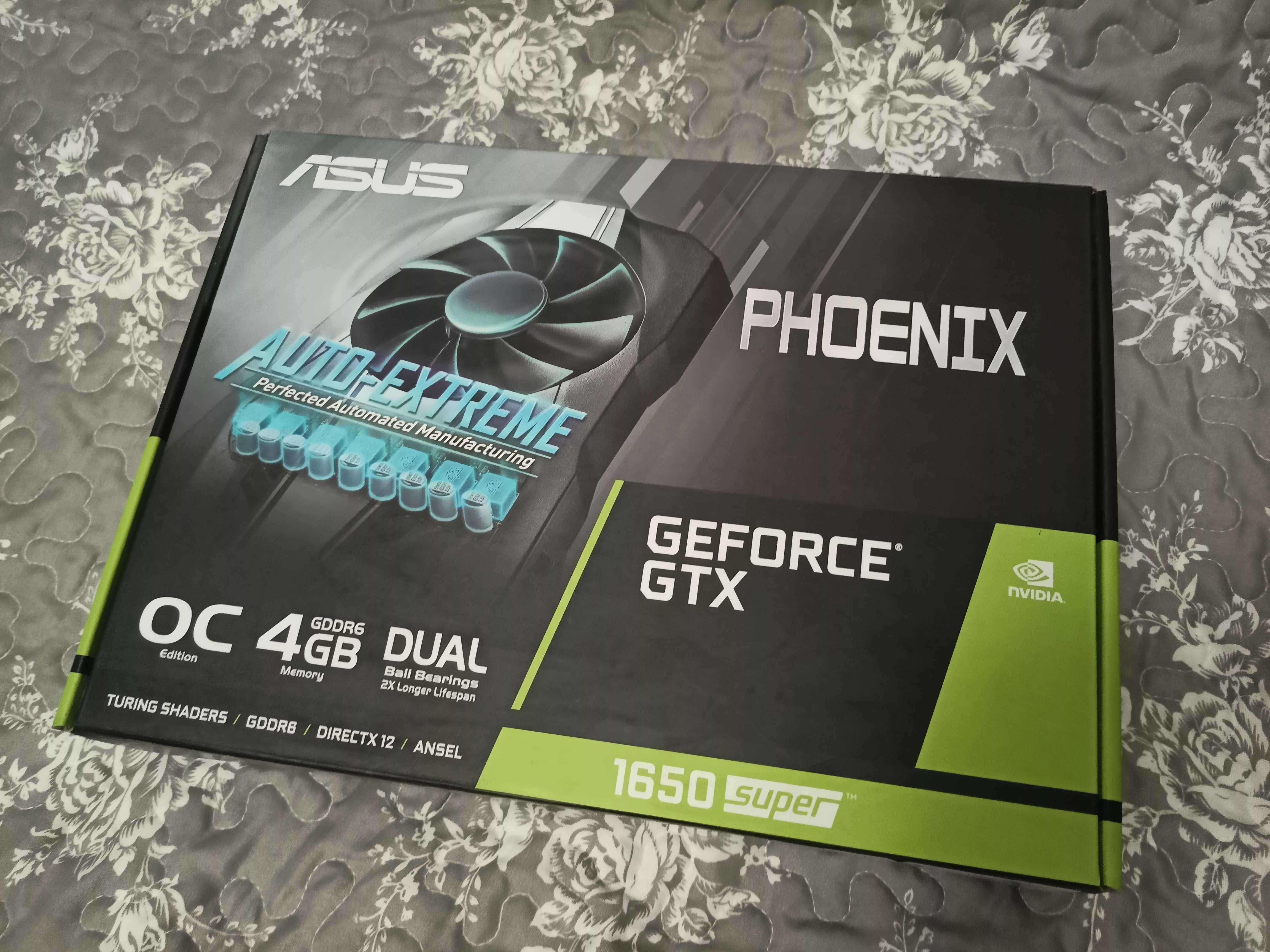 Видеокарта Asus Phoenix Nvidia GTX 1650 Super 4 GB