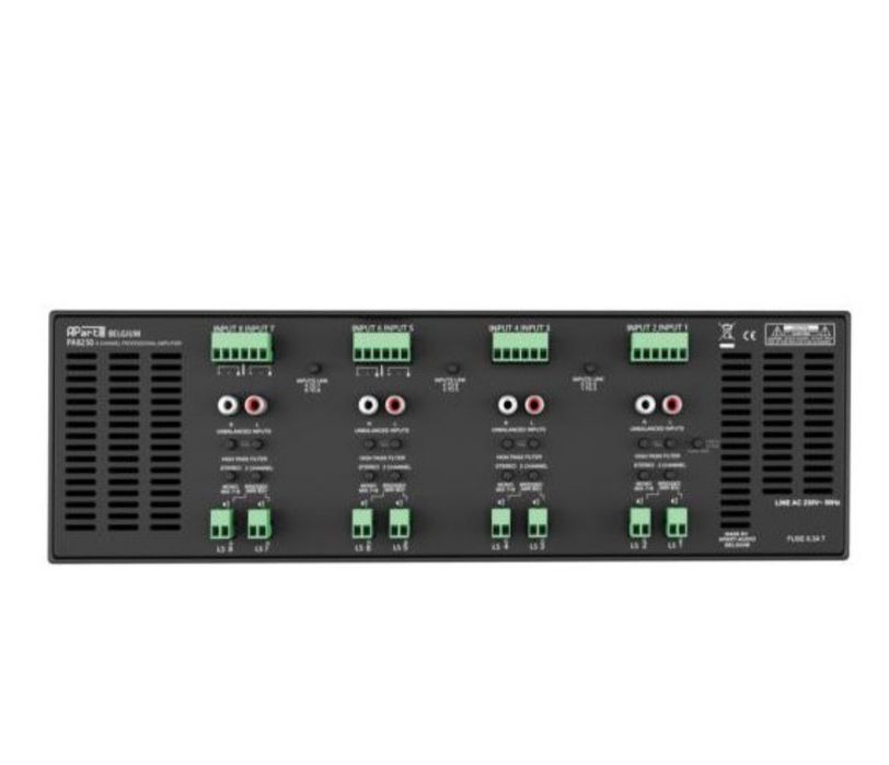 Профессиональный усилитель мощности APart (Biamp) PA8250 (8х250 Ватт)