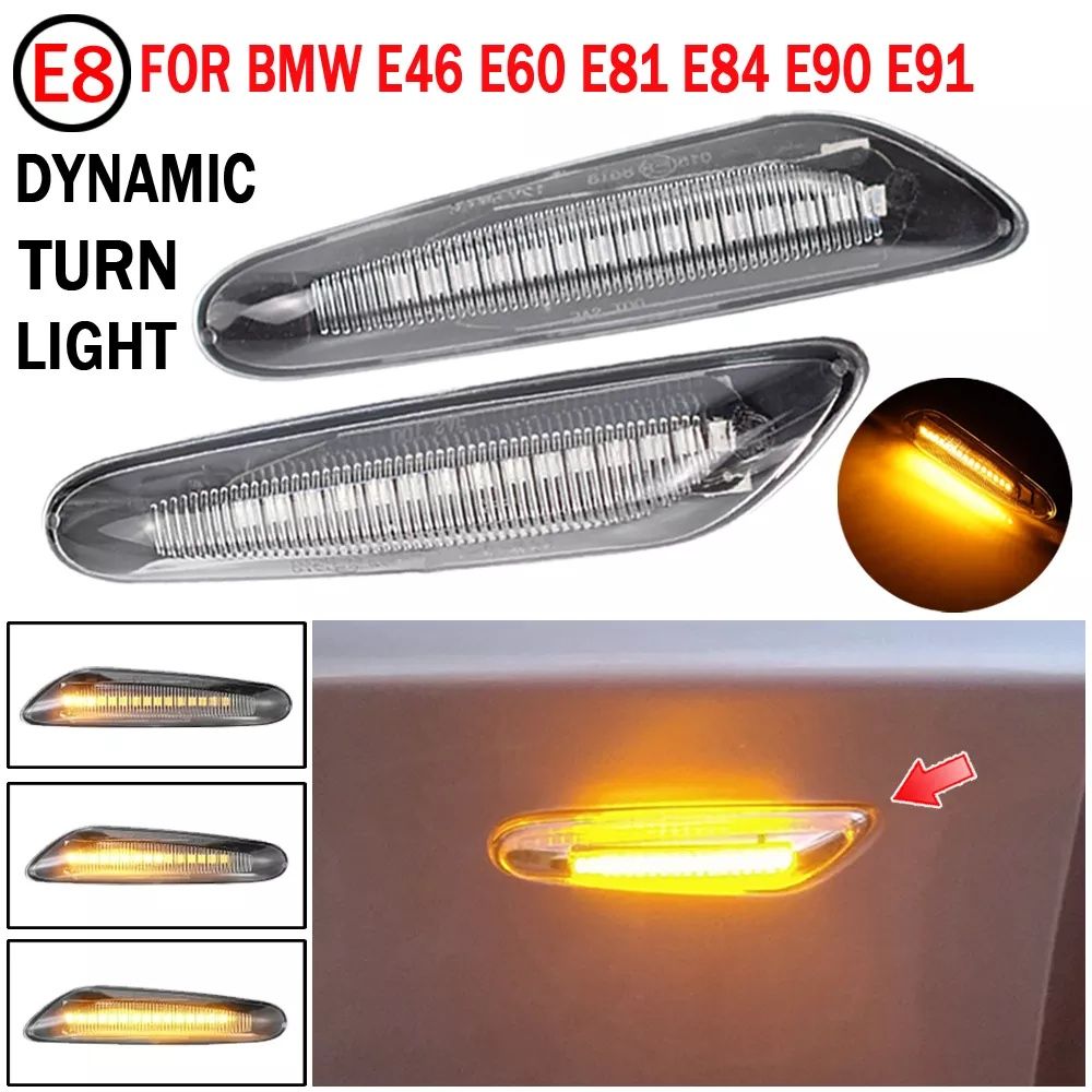 Semnalizare dinamica BMW E90 E91 E92 E60 E46 E81 Led Secventiala