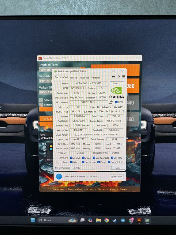 RTX 3080/32GB/i5 12400F