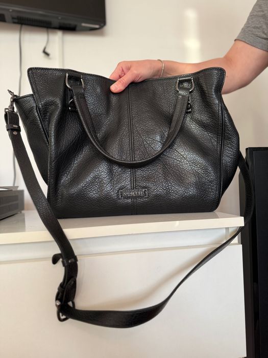 Geanta de piele Musette