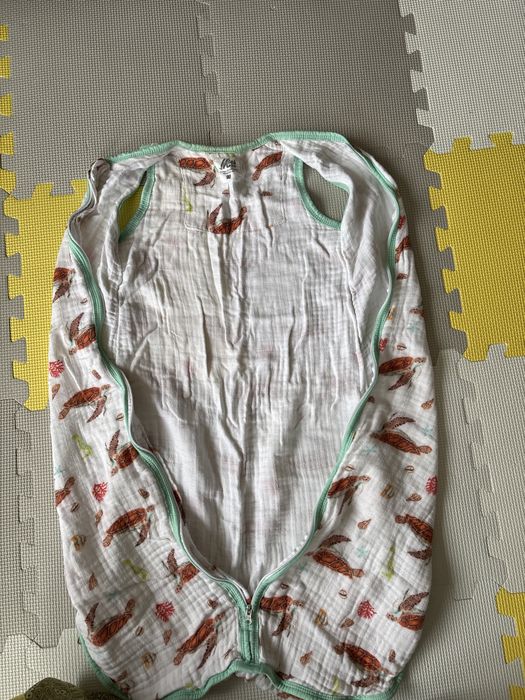 Спален чувал муселин "Морски костенурки" 90 см.