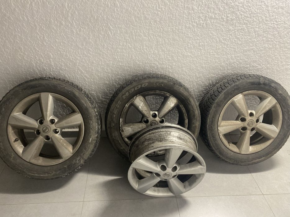 Титановые диски от Ниссан Кашкай размер р 17