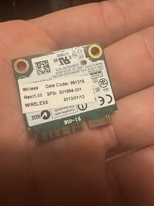 Wi-fi карта за лаптоп Intel Centrino Advanced-N 6205