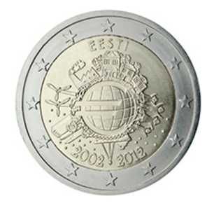 Сет 2 евро монети (възпоменателни) 2010-2013 / 2 Euro Coins