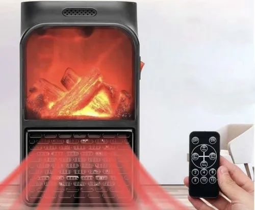 Портативный обогреватель с LCD-дисплеем Flame Heater 900Вт , Тепловент