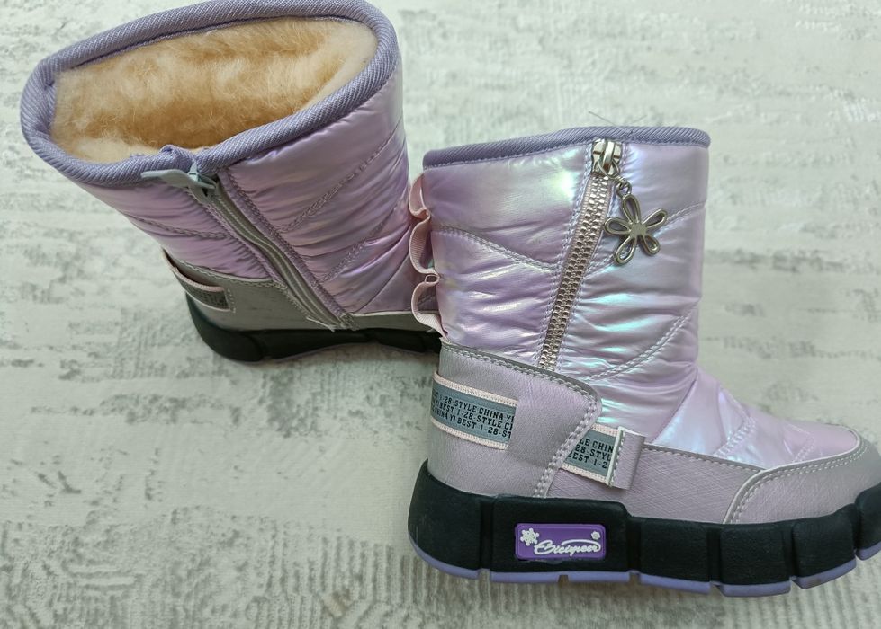 Сапоги на девочку