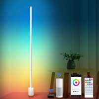 LED RGB WiFi Подова лампа, гласов / APP контрол, динамични светлини