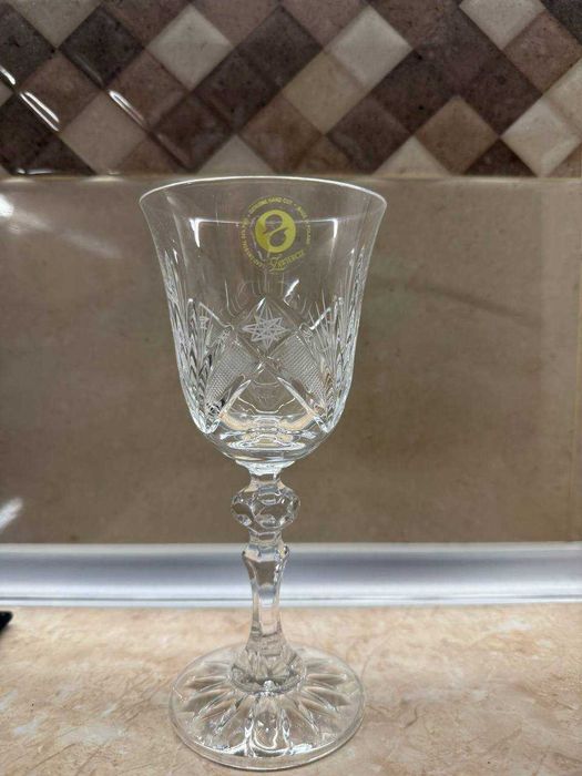 4бр. кристални чаши Zawiercie / Полша