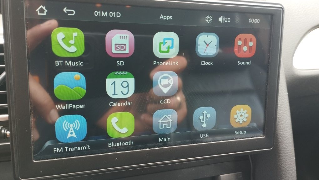 Car play 7 инча андроид и iPhone