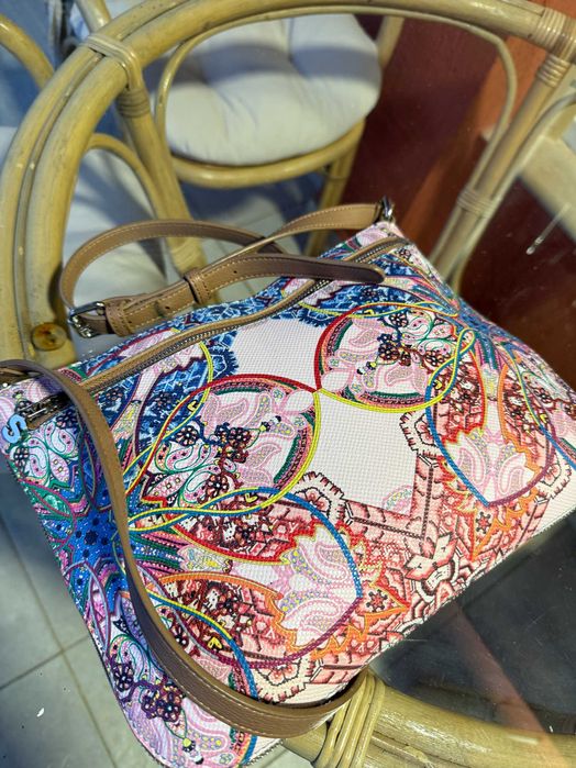 Desigual Mexican Cards Molina чанта