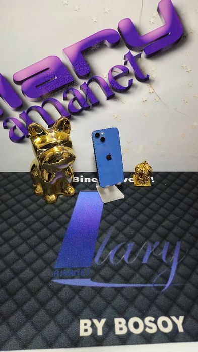 iPhone 13 Blue 128GB Baterie:79%.Preṭ fix!