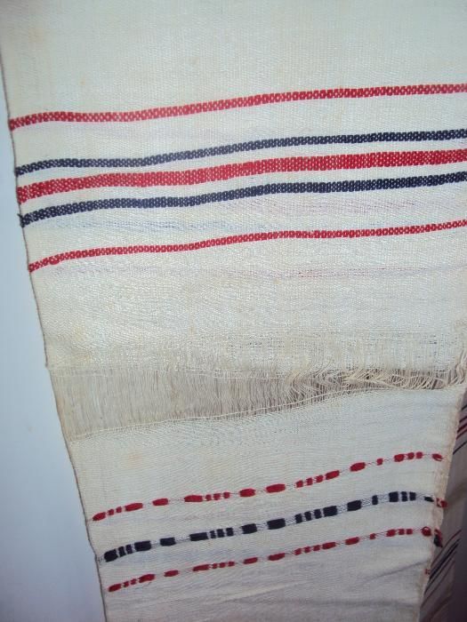 Ръчно тъкани кърпи свързани на платно