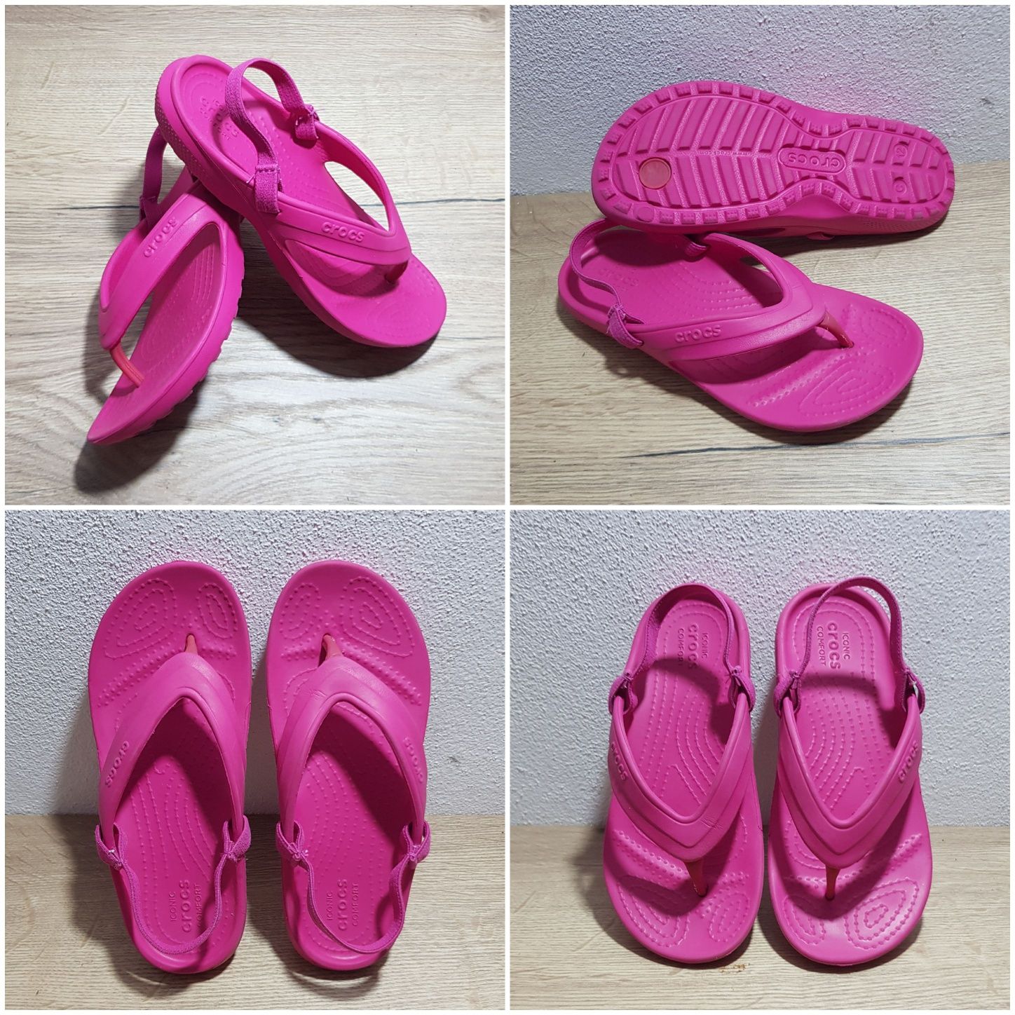 Saboți CROCS, sandale vară, papuci plajă, nr. C12 (29-30 EU)