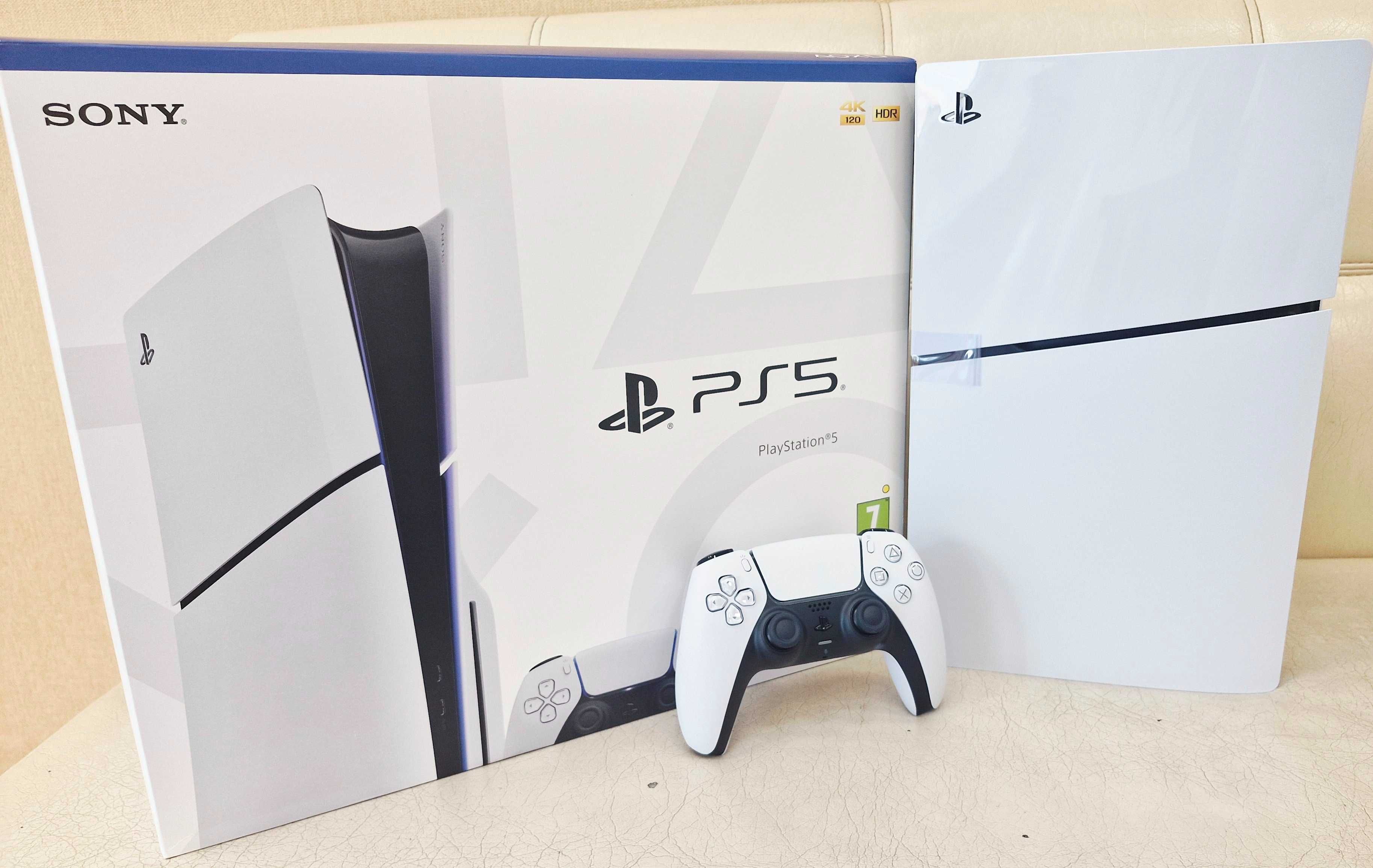 PlayStation 5 Slim 1TB Чисто нов с гаранция disc edition
