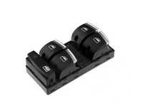 Comutator geam usa fata Audi A3 (8P), 05.2003-10.2012; A6 (C6), 05.2004-03.2011; Q7 (4L), 10.2005-07.2015; 4F0959851H, partea Stanga, Macara geam electric; cu 4 butoane