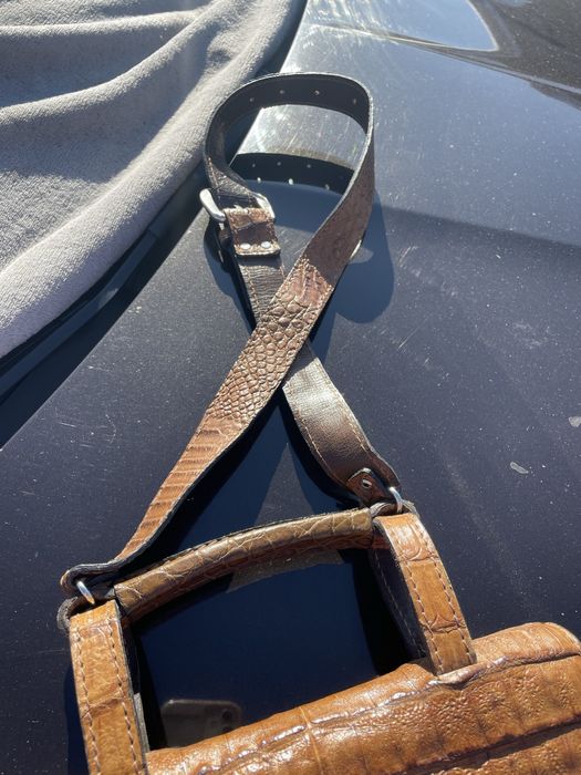 Geanta de lux din piele de crocodil