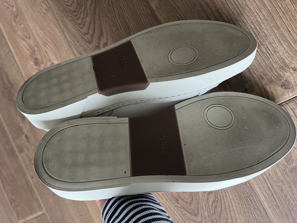 Adidasi BOSS Gary Tenn, piele, marime 43, o purtare