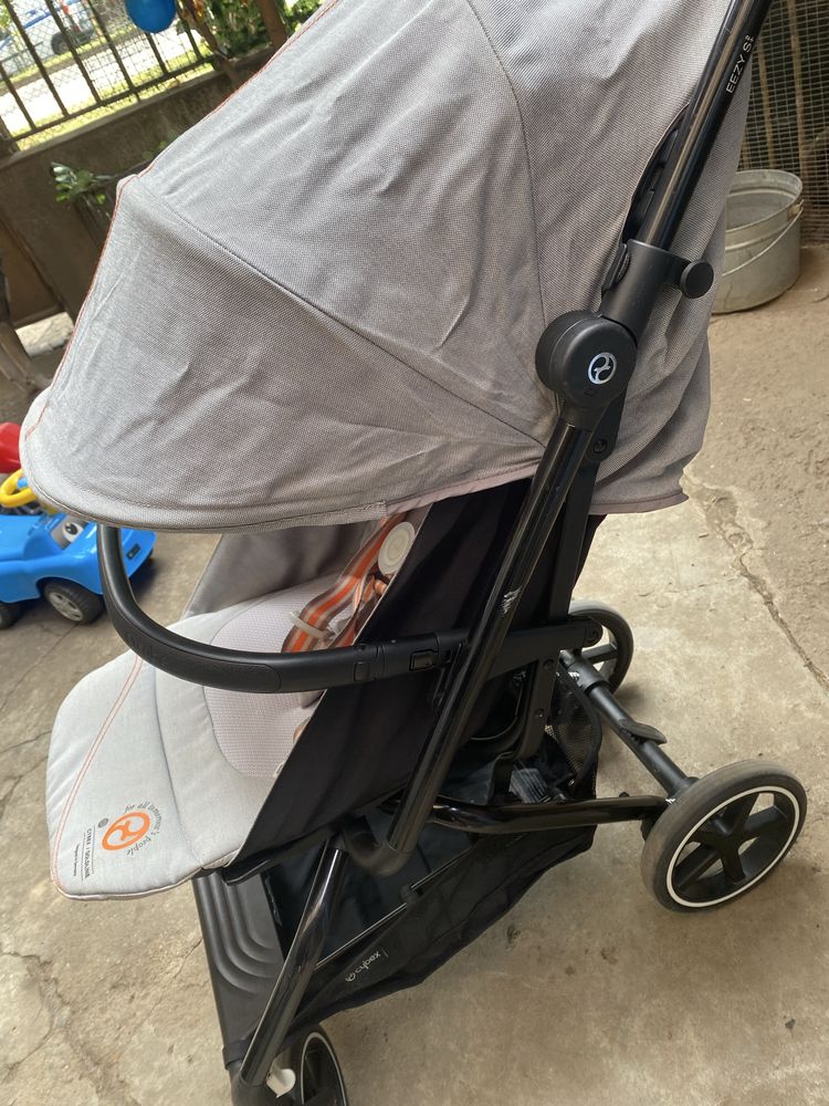 Cybex Бебешка количка Eezy S+ 2 Lava Grey