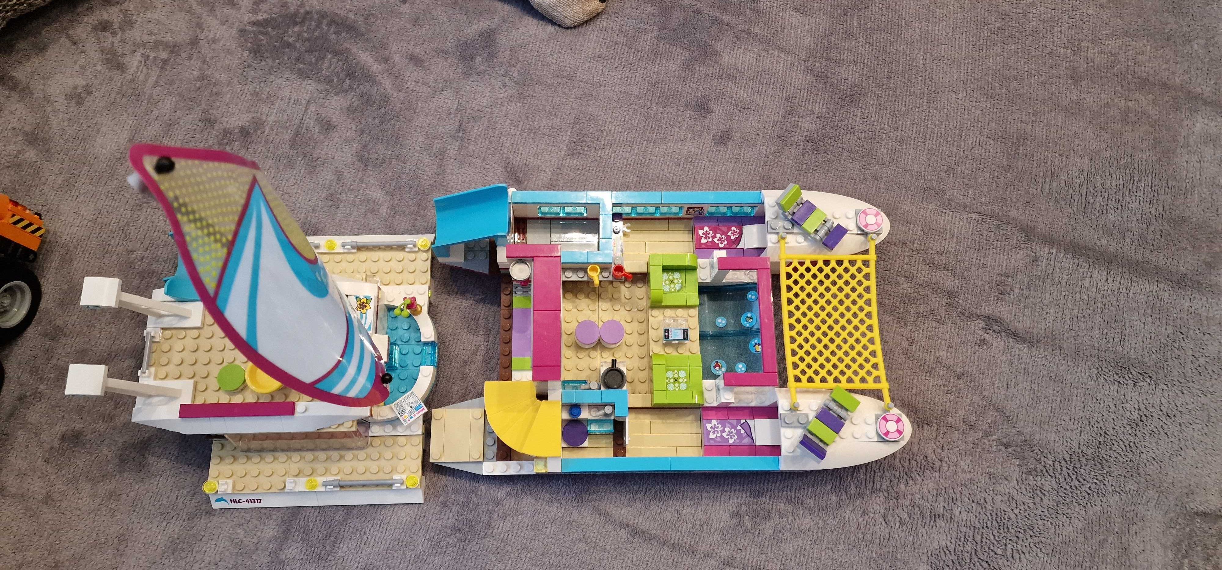 Lego Friends 41317 Croaziera insorita pe Catamaran + Bonus 10677