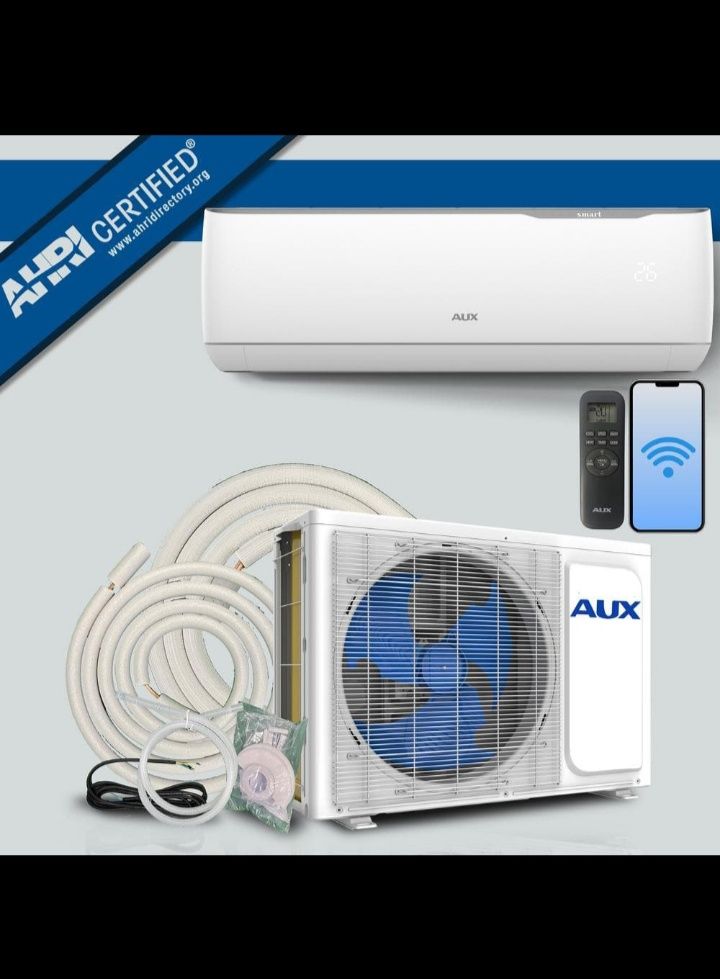 Кондиционер AUX 12”/18”/24” Inverter складская цена, 3 года гарантия