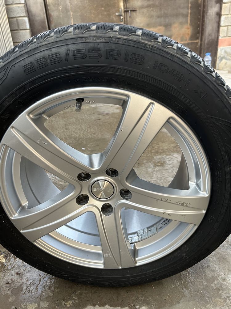 Продам шины с дисками Nokian WR SUV3 235/55 R18 104H в комплекте