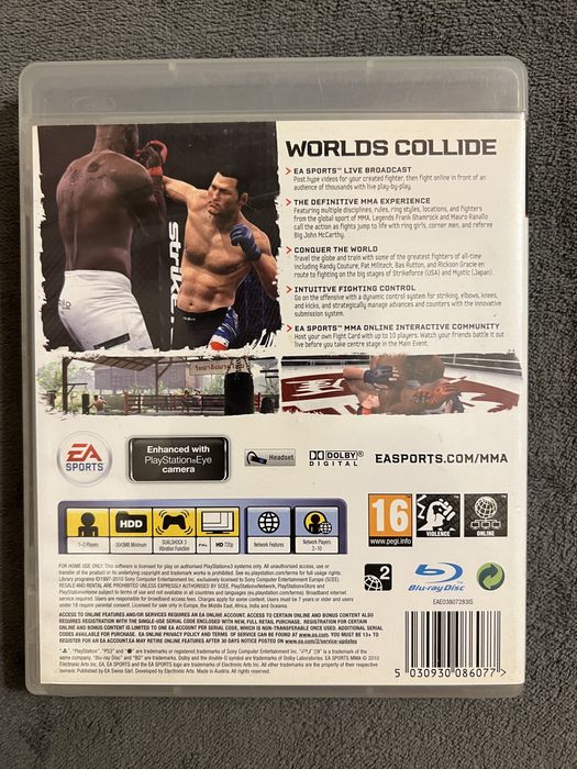 Joc MMA PS3 PlayStation 3