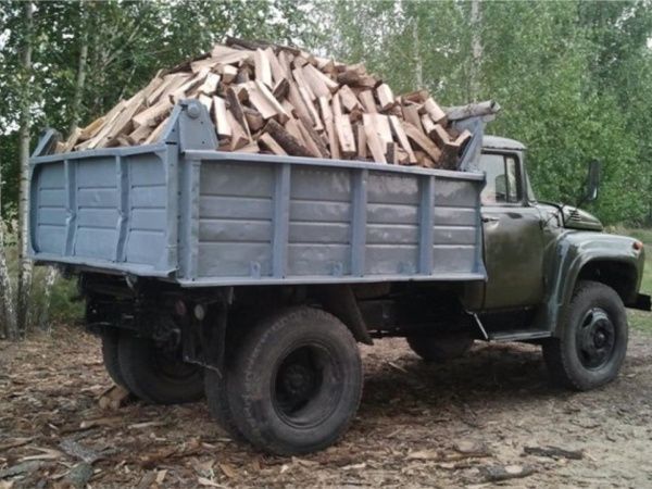Дрова колотые сухие зил доставка